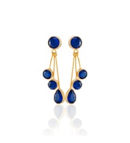 Kadir Jewellery22 Ayar Altın Kaplama Vintage Küpe -El İşçiliği Ve Hipoalerjenik Küpe