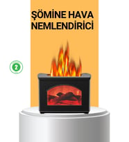 Aromaterapi Destekli Ultrasonik Nemlendirici Usb Bağlantılı Sessiz Model - Lisinya