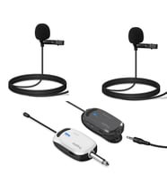 Doppler Kablosuz Kamera Mikrofonu CAM200B Çift Yaka Ünitesi, Kamera Receiver / Alıcı ünitesi