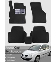 RENAULT SCENİC 2 (2002-2009) Uyumlu EVA Paspas Tam Set–Oto Paspas,Araca Özel,Kolay Montaj