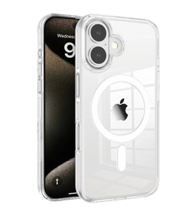 Joko Apple iPhone 16 Gleam PC Sert Magsafe Kılıf - Şeffaf