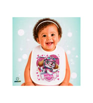 Paw Patrol Keten Bebek Mama Önlüğü – Yumuşak, Emici, Yıkanabilir, Özel Tasarım P147