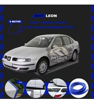 Seat Toledo Oto Araç Kapı Koruma Fitili 5metre Parlak Mavi Renk
