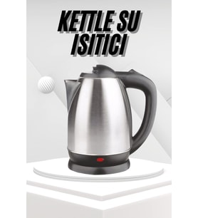 Yeni Nesil Saplı Uzun Ömürlü Paslanmaz Çelik Su Isıtıcı Kettle - Lisinya