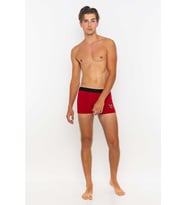 Redowl Baykuş Baskılı İndigo 2 li Boxer RWBS000 (Kırmızı)