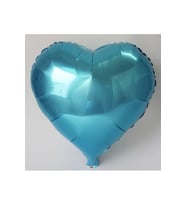 Açık Mavi Kalp Folyo Balon 18 Inç M226