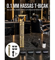 Daling Profesyonel Tıraş Makinesi Islak Kuru Kullanım Yeni Nesil