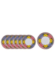 Korkmaz Limonetta Cam Collection 7li Tabak Seti A8739-2