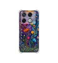 PrintiFy İnfinix Gt20 Pro ile Uyumlu Düşlerin Dansı Serisi Rüyalar Ötesi Tasarımlı Uv Baskılı Köşe Korumalı Antişok Kılıf