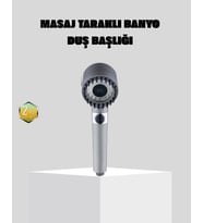 Yüksek Basınçlı Masajlı Duş Başlığı Su Tasarruflu
