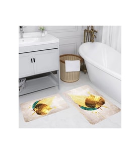 Eliana Home Baskılı 2'li Banyo Paspas Takımı RVG5174