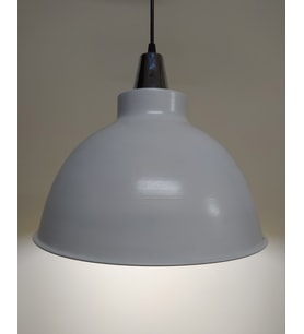 MYLİGHTS  RETRO METAL KROM ASKILI METAL SARKIT BEYAZ (Siyah)