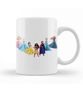Disney Princesses Are Humans After All 01 Kupa Bardak Porselen