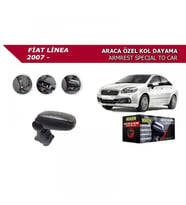 Fiat Linea Uyumlu -2007 Punto Araca Özel Kol Dayama Kolçak Niken Parça (Siyah)