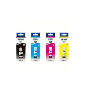 101 Ecotank L6276 Orjinal Mürekkep kartuş Takımı Bk127ml. Cym 70ml.