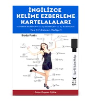 İngilizce Kelime Ezberleme Kartelaları (22 Kartela)