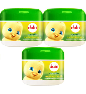 Dalin Vazelin 100ML Nem ve Koruma Avakado Yağlı (3 Lü Set)