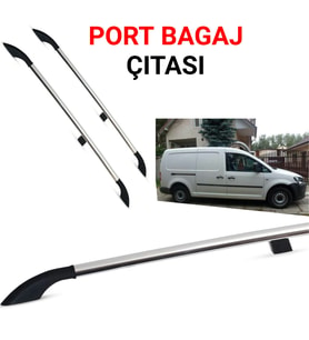 İNOX GRİ CADDY 03-10**UZUN ŞASE**PORTBAGAJ tnt3
