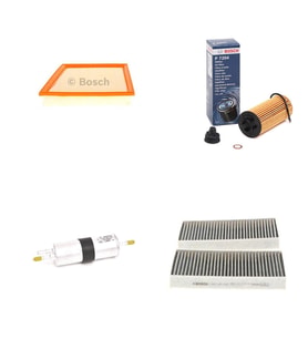 Bosch Filtre Bakım Seti Mini Cooper F55 F56 1.5 136 Beygir 2014-2015 Benzin Hava + Yağ F + Yakıt F. + Polen Filtron