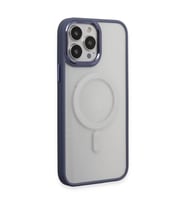 Apple İphone 15 Pro Max Kılıf Room Magneticsafe Silikon - Sierra Blue