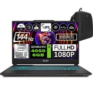 Msı Cyborg 15 Intel Core I5 13420H 16GB 512GB SSD RTX4050 6gb Windows 11 Pro 15.6" Fhd 144Hz Taşınabilir Bilgisayar A13VE1478XTRWP01 + Zetta Çanta