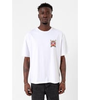 Dragon Ball Z Anime Roshi Kame Beyaz Erkek Oversize Tshirt
