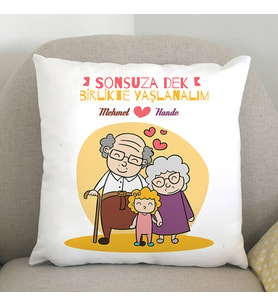 Kişiye Özel Aşkımız Sonsuza Dek Devam Etsin Yastık
