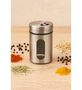 Cam Metal Kapaklı Tuzluk 100 Ml