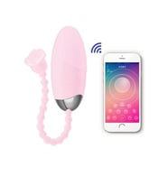 Telefon Kontrollü Yumurta Vibratör Pembe