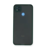 Xiaomi Redmi 9c Kılıf Montreal Silikon Kapak - Yeşil