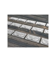 Şekil 1 Ramazan Tebrik Etiketi - 4x8 Cm Düz Kesim Kuşe Kağıt Sticker