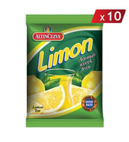 Altıncezve Limon Aromalı İçecek Tozu 250 Gr - 10'lu PAKET