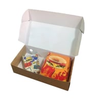 Fast Food Paket Servis Kutusu 26x15x7.5cm