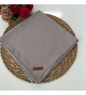 Bonjela Soft Krinkıl Eşarp Gri NSY0208