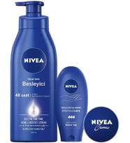 Creme 30Ml, Yoğun Besleyici Vücut Sütü 400Ml, Nemlendirici El Bakım Kremi 75Ml, Kuru Cilt, Yoğun Ne