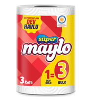 Maylo Süper Dev Havlu 1=3 Rulo