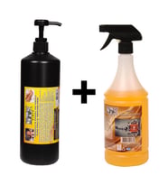 Granüllü El Temizleme Kremi ( Sabunu ) 1 kg & Susuz Motor Temizleyici 1 Litre