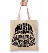 Star Wars Typography Bez Çanta Uzun Saplı