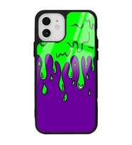 iPhone 12 Neon Damla Tasarımlı Glossy Telefon Kılıfı