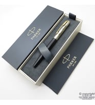 Parker Jotter Metal Mat Siyah GT Dolma Kalem  İsme Özel Kalem  Hediyelik Kalem