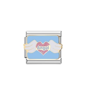 Kanatlar ve Melek (Angel) İtalyan Charm