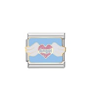 Kanatlar ve Melek (Angel) İtalyan Charm