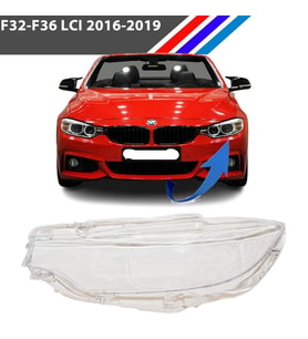 BMW F32-F36 LCİ Far Camı Sol 2016-2019