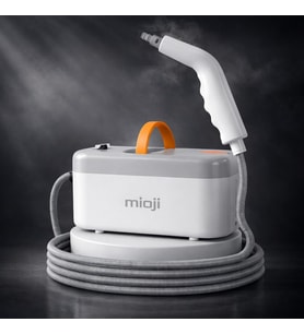 Mioji ST6 20 Saniyede Hızlı Buhar Çıkışı 5.5 Bar 1200W Buharlı Temizlik Makinesi (Beyaz)