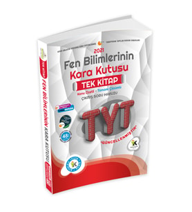 YKS-TYT Fen Bilimlerinin Kara Kutusu TEK KİTAP Konu Özetli Tamamı Çözümlü Soru Bankası