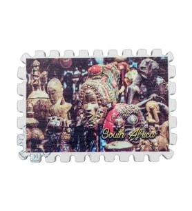Güney Afrika Cumhuriyeti Temalı Pul Magnet (Karışık)
