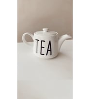 ‘tea’ Yazılı Porselen Demlik-400cc