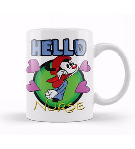 Hellooooo Nurse Kupa Bardak Porselen