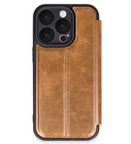iPhone 16 Pro Max Kılıf Flip Cover - Taba