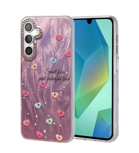 Newface Samsung Galaxy A55 5G Kılıf Blade Aynalı Desenli Kapak - Desen 8